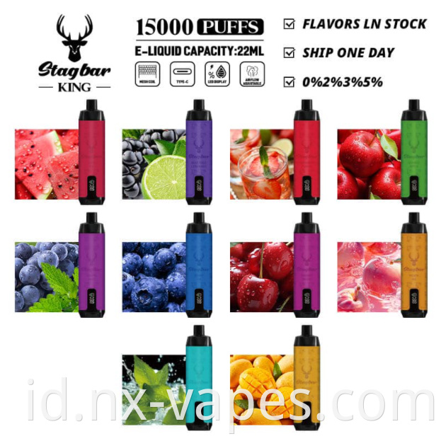 Stag Bar King 15000 3